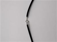 Collana Domar Caucciù oro 18k in Oro COOR-211-280